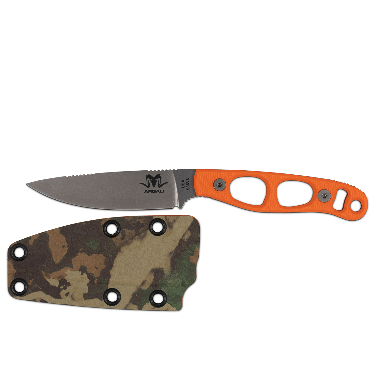 Argali Serac Knife Stealth Edition Black