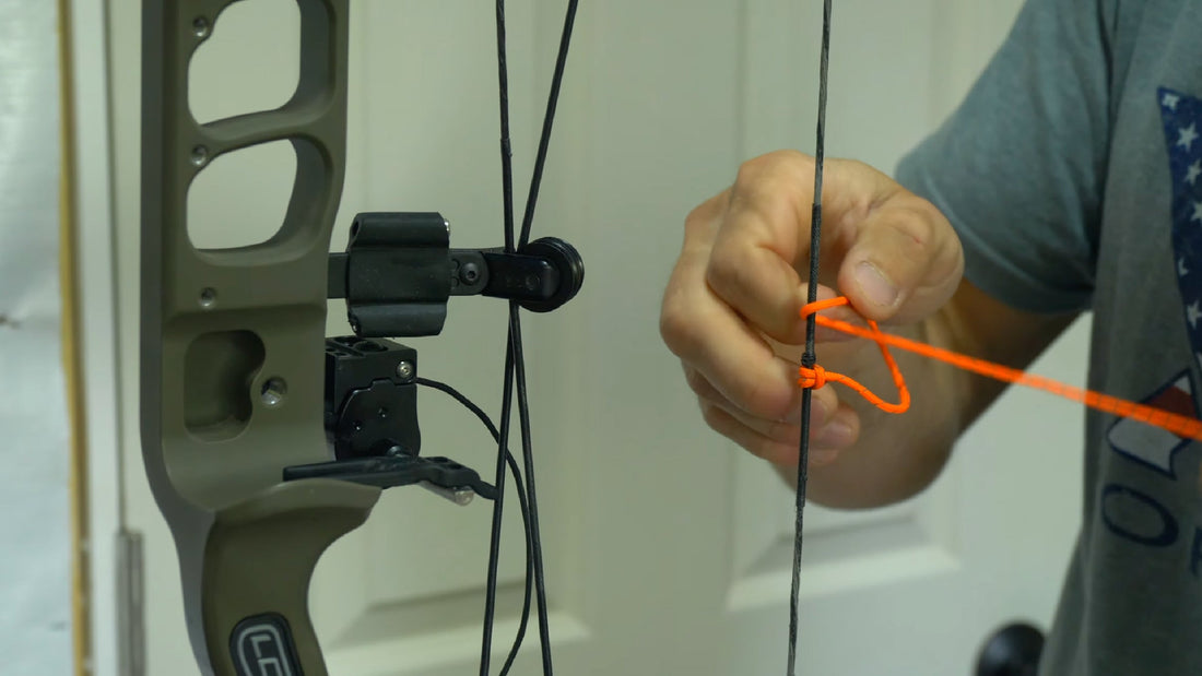 Using Argali Game Bags to Fix a D-Loop, Arrow Rest and More