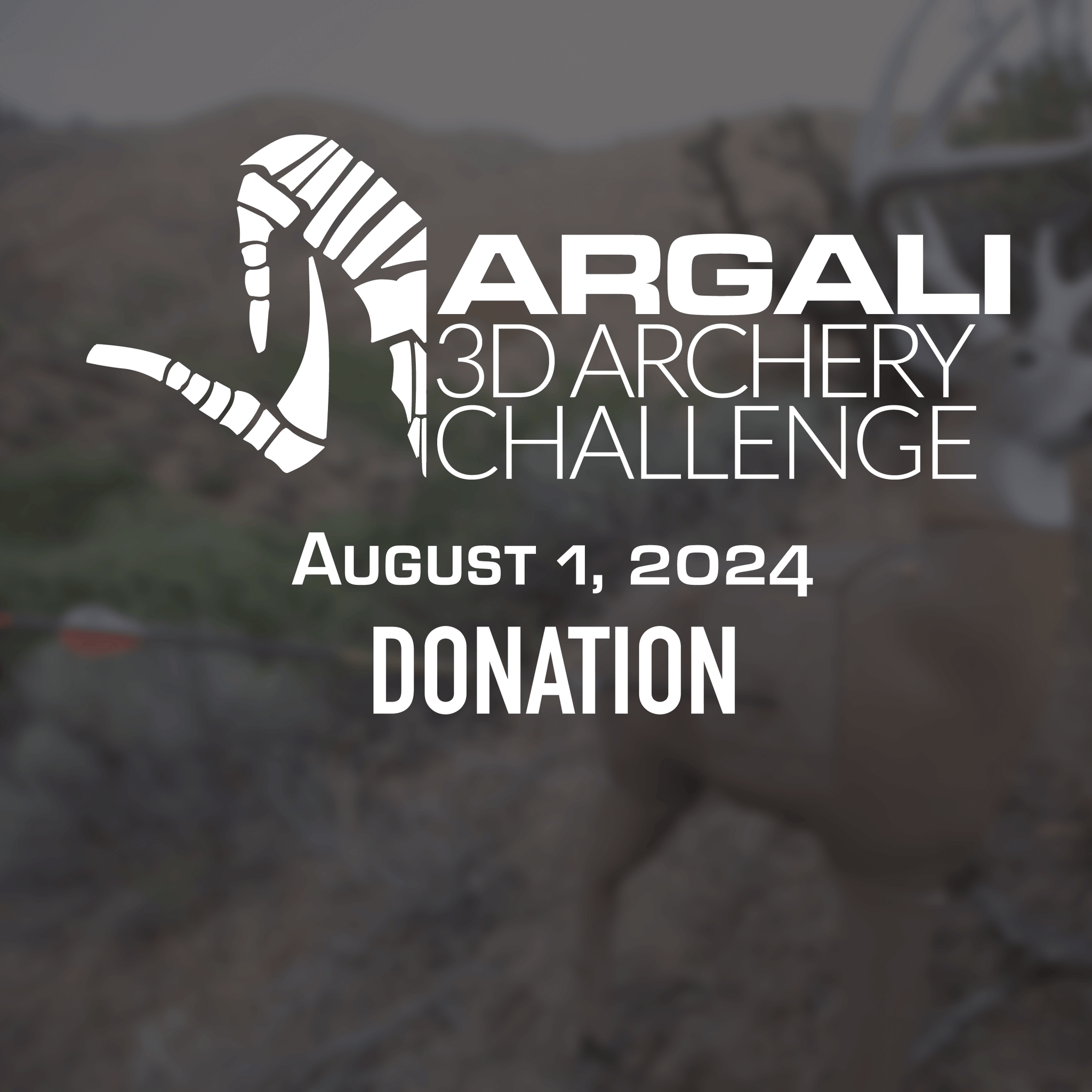 Argali 3D Archery Challenge Target Donation