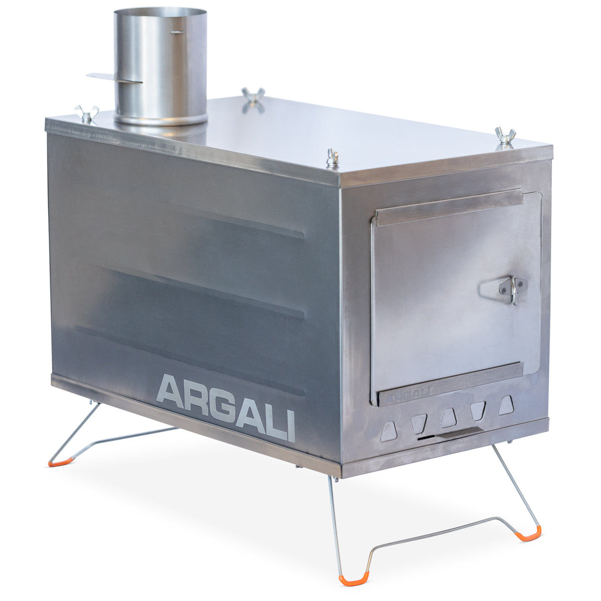 Argali Skyline Ti Titanium Wood Stove 8 ft
