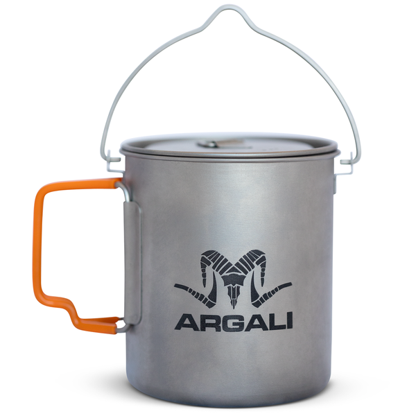 Argali Ranger Ti 750ml Titanium Pot | www.argalioutdoors.com