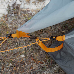 Argali tent and insert connection