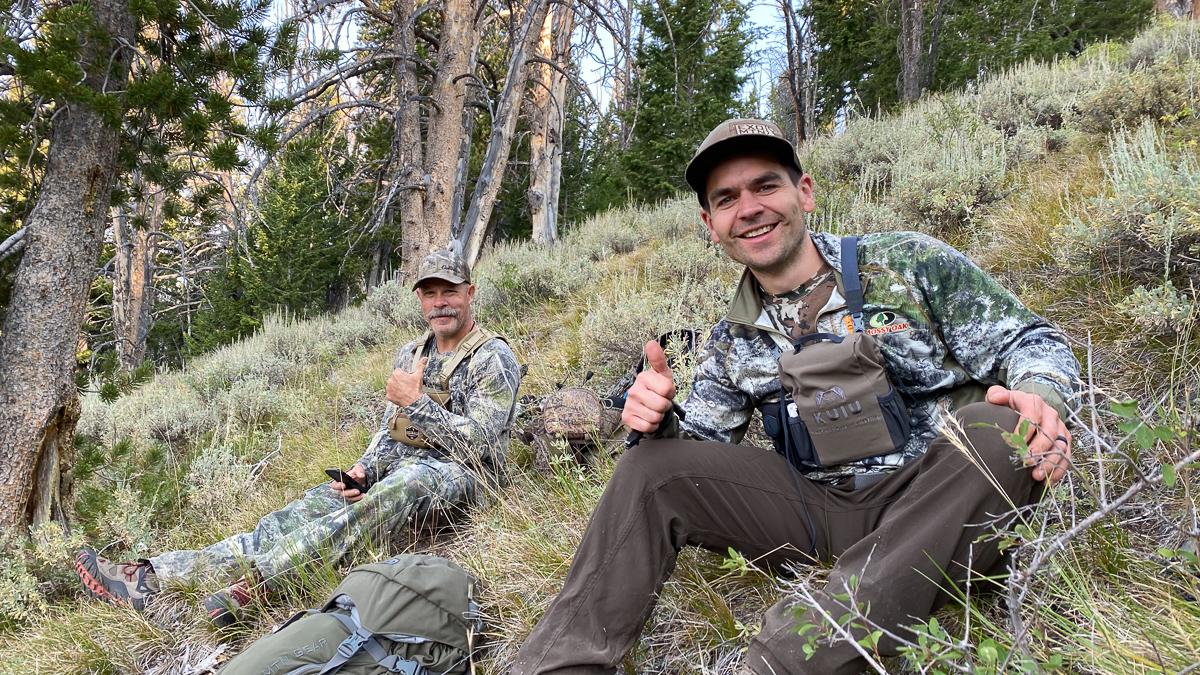 Kyle Kamp of Valley to Peak Nutrition on a Backcountry Hunt